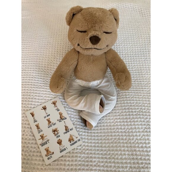 Meddy Teddy, yoga and meditation teddy bear - Picture 3 of 7